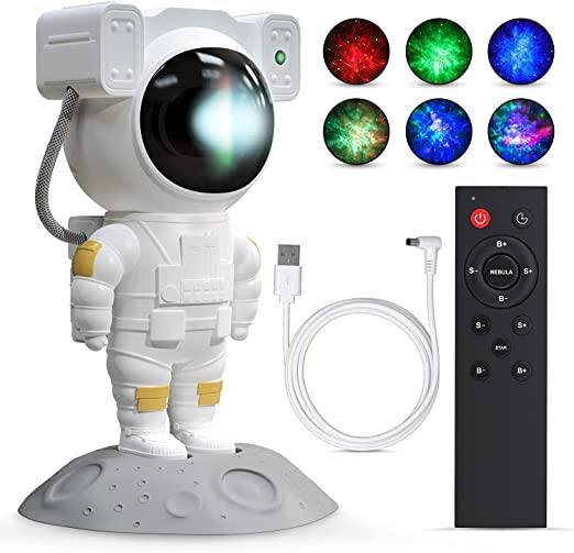 Astronaut Galaxy Projector | 360ยฐ Starry Sky Night Light | Nebula Space Lamp