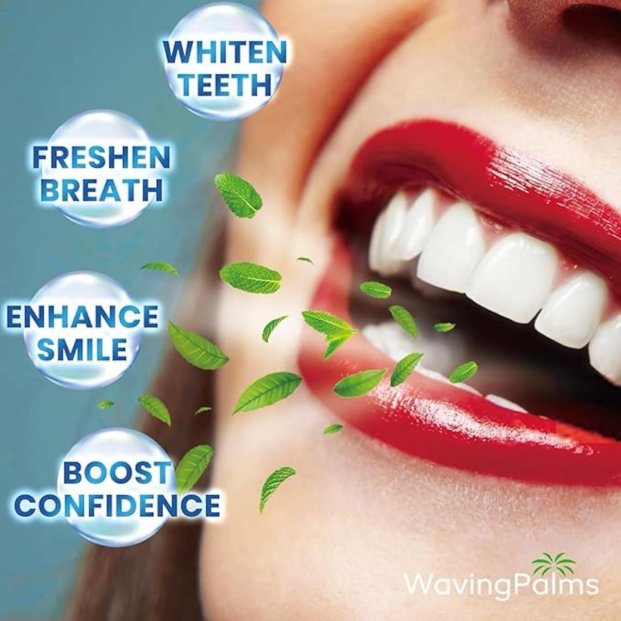 Teeth Whitening Strips – Enamel-Safe, Fast Whitening (7 Pairs Set)