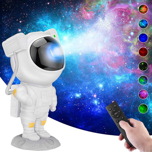 Astronaut Galaxy Projector | 360° Starry Sky Night Light | Nebula Space Lamp